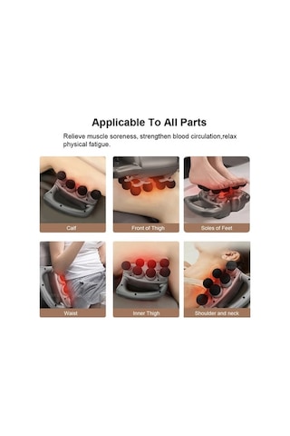 Maoyaya Fasya Tabancası 16 Kafa Profesyonel Vücut Masaj Aleti Çok Renkli Çok Renkli