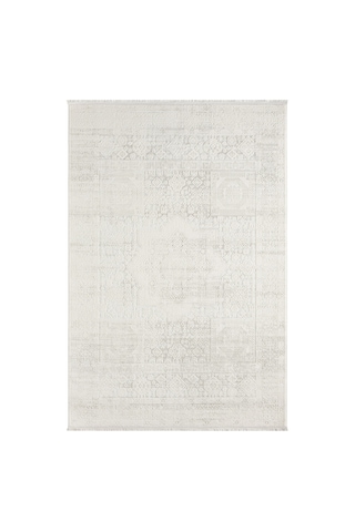 Mariesse Home Artes Serisi Bambu Dokulu Modern Sık Dokuma Makine Halısı Smart 12004 Krem
