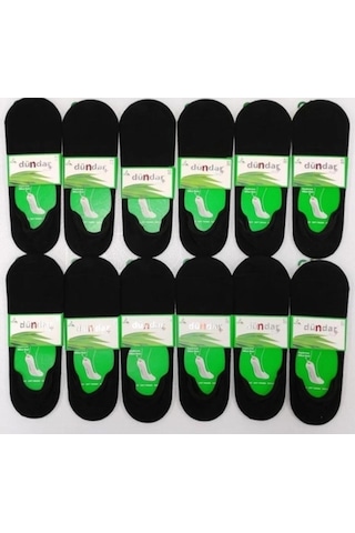 Dündar Çorap Dündar Plus 5541 Erkek Bambu Silikonlu Babet Çorap 12 Adet 001