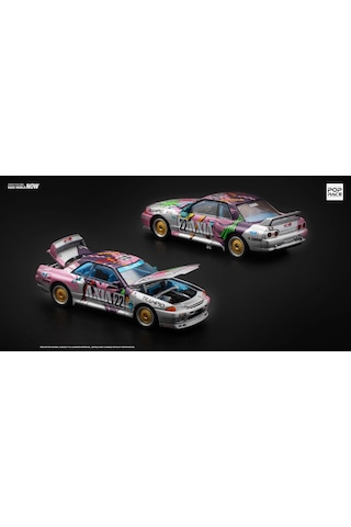 Pop Race 1/64 Nissan Skyline Gtr R32 Axıa / Pr64-103
