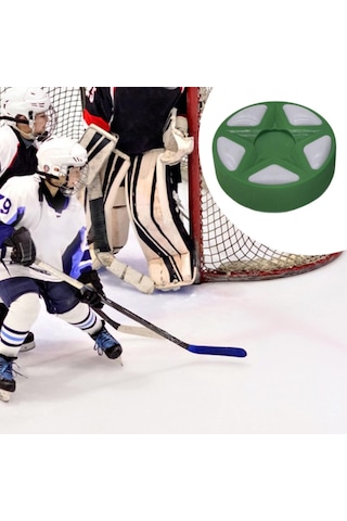 Homyl Buz Hokeyi Topu Açık Hava Yedek Oyun Sporları Yeşil Yeşil