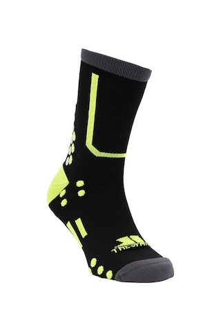 Trespass Trespass Dash- Unisex Cycling Sock Unisex Siyah Çorap Blk Siyah