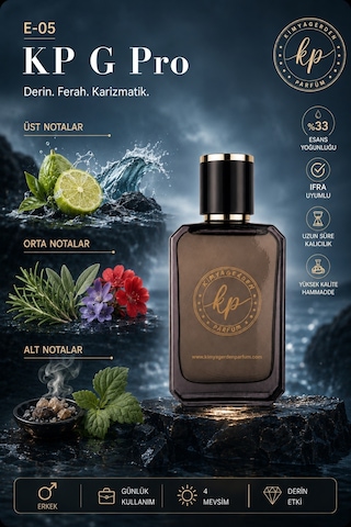 KP E-05 Erkek Parfüm EDP 50 ML