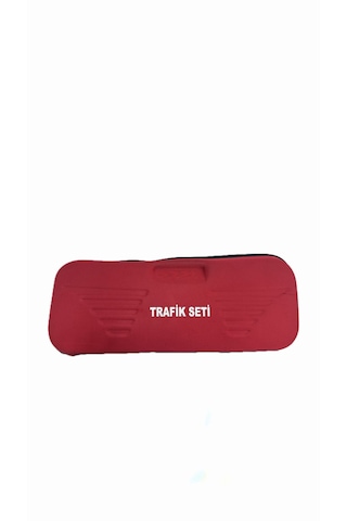 Trafik Seti Kırmızı Çanta