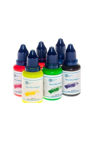 Epoksi Neon Pigment 6lı Set Diğer