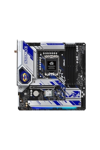 Asrock B760M PG Sonic WIFI Intel B760 7200 MHz (OC) DDR5 Soket 1700 mATX Anakart