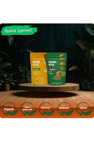 Organik Çıtır Kavun & Kurutulmuş Kivi İkili Paketi Diğer