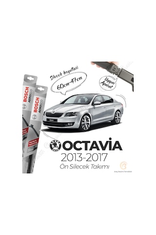 Skoda Octavia Muz Silecek Takımı 2013-2017 Bosch Aeroeco N11.4342