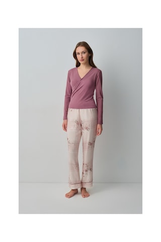 Suwen Siera Pijama Takımı Wsh105102911395 Krem