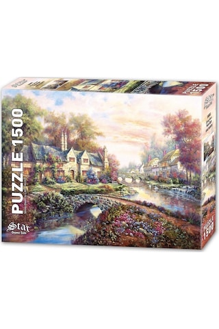 Star Puzzle 1500 Parça Bahar Köşkü Puzzle
