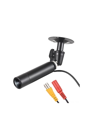 Geeksen Ntsc Sistemi 1080p 2mp Cctv Kamera - 3.6mm Lensli Mini Güvenlik Kamerası, Montaj Braketi İle Analoj Dvr Uyumlu