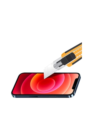 Buff Apple Uyumlu iPhone 12 / 12 Pro 5D Glass Ekran Koruyucu