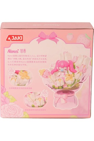 Hk121 Jaki Çiçek Buketi 187 Parça Block Oyuncak