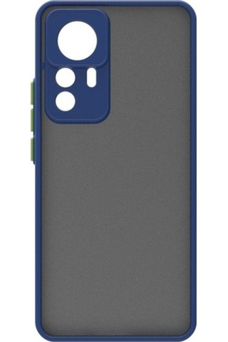 Xiaomi Mi 12t Pro Kılıf Zore Hux Kapak Lacivert