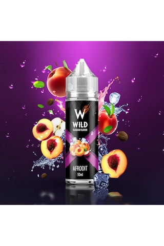 Afrodit - Premium Aroma 60 Ml- Pişmiş Şeftali, Fuji Elması, Buz - Likit Tatlandırıcı