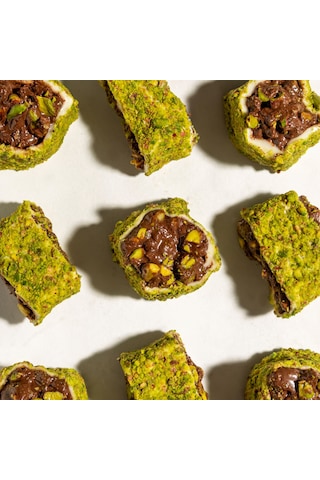 Servet Çikolatalı Antep Fıstıklı Sarma Lokum 500 G