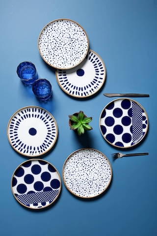Porland Spotty 6 Kişilik Pasta Takımı 20 CM