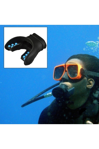 Homyl Tüplü Dalış Regülatörü Siyah Için Yetişkin