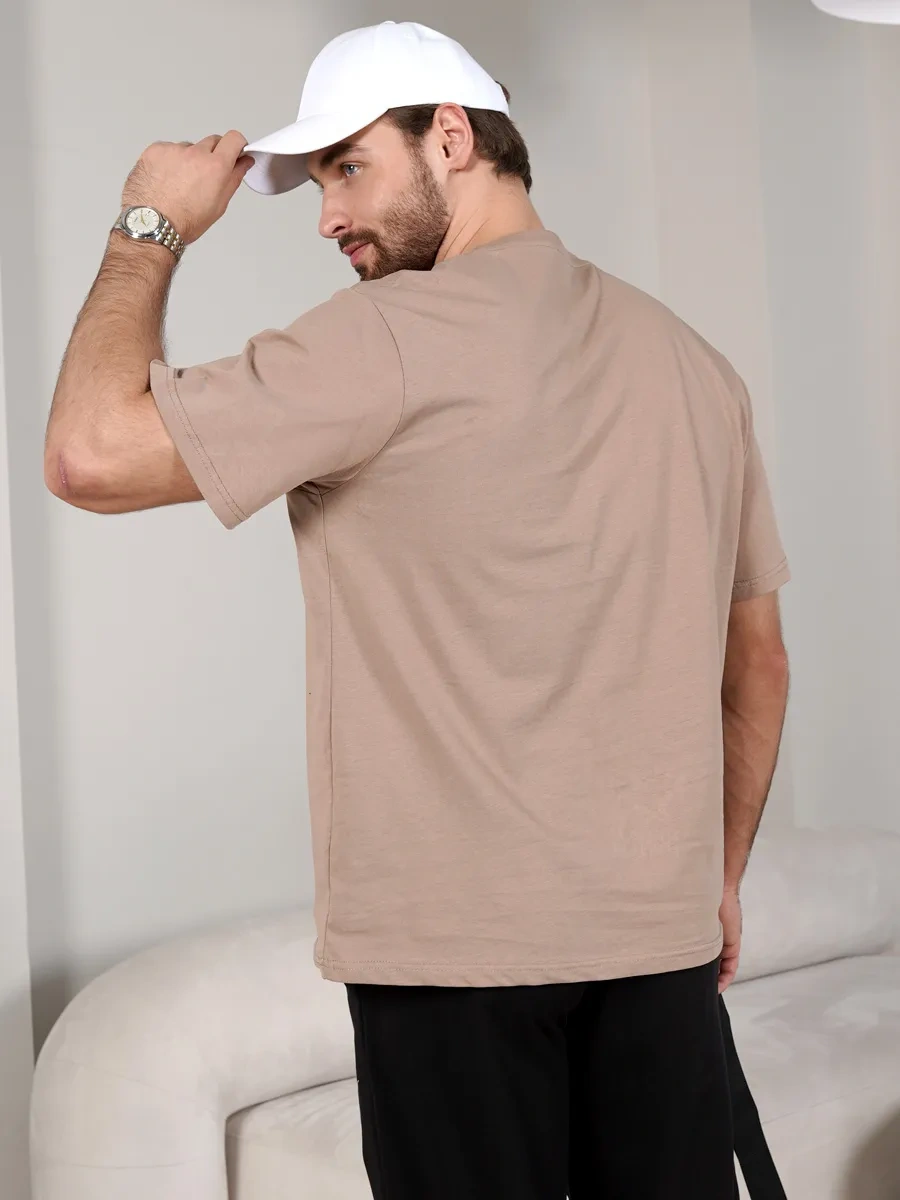 Lajkı-majkı Düz Kahve Tişörti 280366245 Kahve