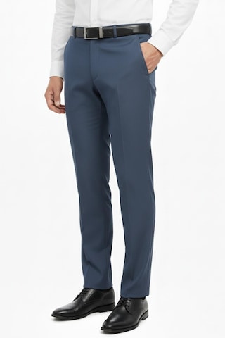 Erkek Regular Fit Kumaş Pantolon Likra Kumaş Bgl-st05035 Koyu Mavi