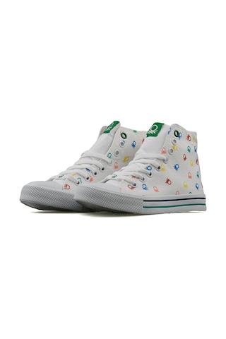 United Colors Of Benetton Benetton Bn 30185 19 Beyaz Kadın Günlük Ayakkabı Bn-30185-19-Beya