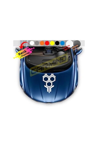 Carmind Petek Ön Kaput Sticker