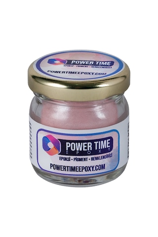 Sedefli Metalik Toz Pigment Boya / Açık Pembe / Epoksi Için