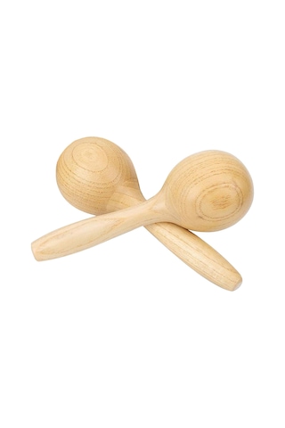 Jwin Jwm-109 Saplı Marakaş Orff - Ritim Aleti Seti - Natural