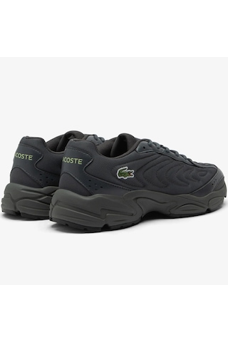 Lacoste Storm 96 2k Lite Leather Mens Sneaker Hakiki Deri Erkek Günlük Spor Ayakkabı Koyu Gri