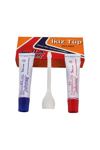 İran Yapıştırıcı İkiz Tüp 20gr Plastik Ve Çelik Yapıştırıcı