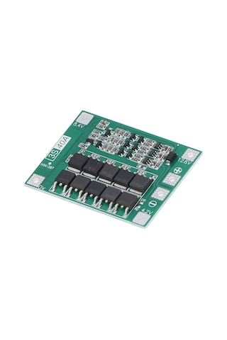 Jms 3s 40a Pil Kartı 18650 Lityum Hücre Dengeli Şarj Modülü 12,6v 13,6v