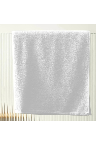 Günlük Ve Profesyonel Kullanıma Uygun 10 Adet Avs Havlu 50x85 Beyaz - Beyaz