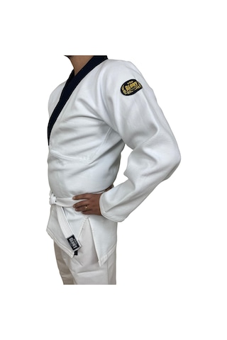 Jiu Jitsu Elbisesi Jujitsu Gi Bjj Gi Ju Jitsu Kimono Siyah Yakalı Beyaz