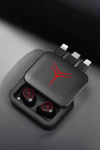 Powerbankli Kulaklık Bluetooth Bağlantılı Çoklu Bağlantı 1