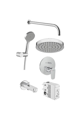 Artema Flow Round Ankastre Banyo Seti A49321 Krom