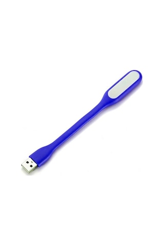 Koodmax Taşınabilir Usb Led Lamba Işık Laptop Kitap Okuma Klavye Aydınlatma - 17cm - Lacivert