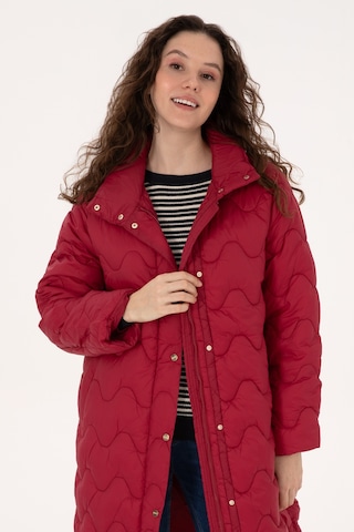 U.s. Polo Assn. Kadın Kaban 50308608-vr104 Koyu Frambuaz/dark Raspberry