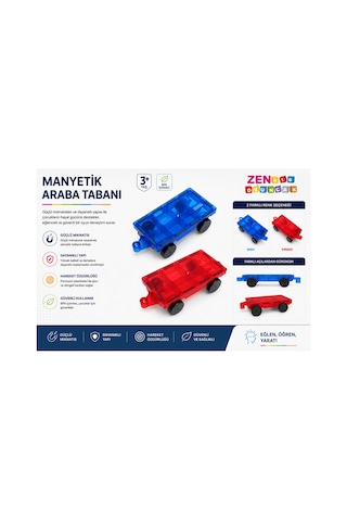 Magblock Manyetik Araba Takımı / 2 Set Araba / Çocuklar Için Eğitici Oyuncak - Tüm Markalarla Uyumlu. Magblock Manyetik Araba Takımı / 2 Set Araba / Çocuklar Için Eğitici Oyuncak - Tüm Markalarla Uyumlu.