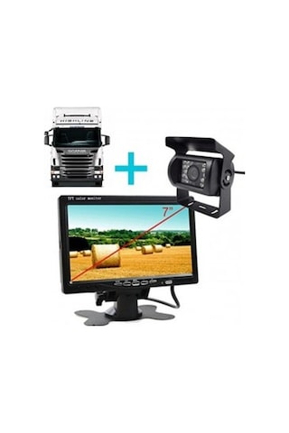 Navigold 7 İnç Ekran Metal Ledli Park Kamerası Seti