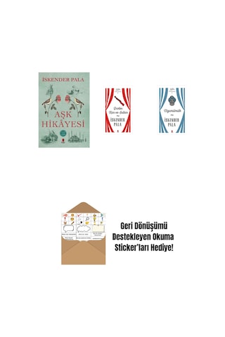 Aşk Hikâyesi + Darbe: Kan Ve Sultan Ciltli + Nizamülmülk Ciltli + Okuma Sticker'ları