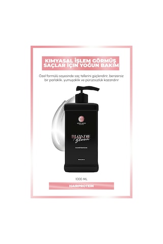 Lewel Mood Premium Blondie Bloom İşlem Görmüş Saçlar İçin Yoğun Bakım Serumu 1 L