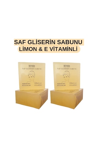 Hmd Bitkisel Kozmetik Limon & E Vitaminli Saf Gliserin Sabunu 4 x 100 G