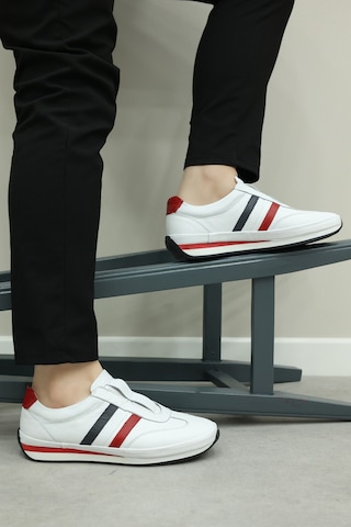 Hakiki Deri Erkek Casual Ayakkabı 856ma1788 Beyaz