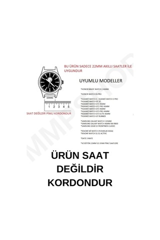 Huawei Watch Gt3 Pro 46mm Uyumlu Mıknatıslı Metal Hasır Kordon