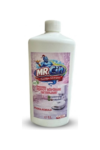 Mr.cin Robot Süpürge Deterjanı Pudra Kokulu 1 Litre Tekli