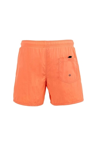 Somon Su İtici Özellikli Naylon Kumaş Düz Renk Basic Erkek Plaj Deniz Şort Mayo - 540-somon 001