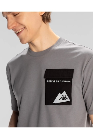 Kappa Maska Erkek T-shirt-mavi