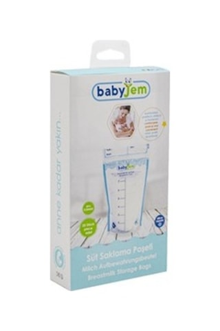 Babyjem Süt Saklama Poşeti 25 Adet