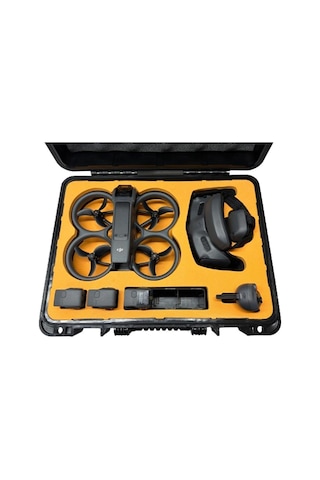 Clascase Avata 2 / Googles 3 Uyumlu Hardcase Drone Taşıma Çantası C029
