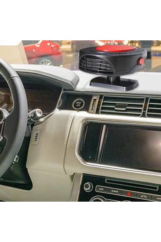 Suntek 150w Rv Çakmak Fişi 360 Döndürme Oto Isıtıcı 12v Kırmızı